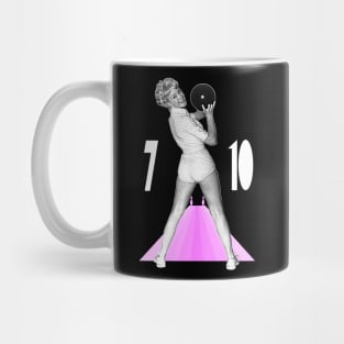 Hit That 7-10 Split // Retro Bowling Humor Mug